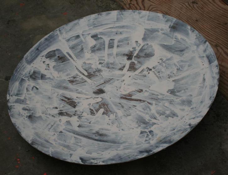 RVS wok-vorm Ø 70 cm voor glasfusing, Hobby en Vrije tijd, Knutselen, Gebruikt, Gereedschap of Toebehoren, Ophalen of Verzenden