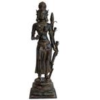 Antiek bronzen beeld van Sri Devi (Lakshmi)