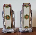 Art Deco Siervazen, Gebruikt, Overige kleuren, Aardewerk of Porselein, Ophalen of Verzenden