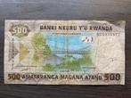 500 Francs Rwanda 2019 Bankbiljet p-W42, Ophalen of Verzenden, Overige landen, Los biljet