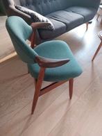 Vintage koehoorn stoel thijsseling, Ophalen, Gebruikt, Vintage, 75 tot 100 cm