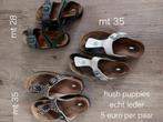 Hush puppies sandalen, Ophalen of Verzenden, Gebruikt, Meisje, Overige typen