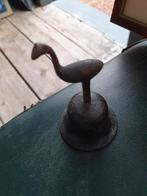 Oude metalen vogel decoratie, Ophalen of Verzenden