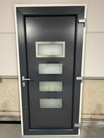 Voordeur Antraciet Nieuw! In prijs verlaagd!!!, Kunststof, Nieuw, Buitendeur, 200 tot 215 cm