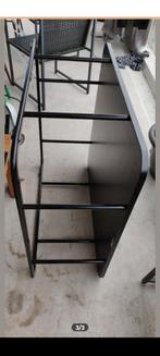 IKEA Bijzettafel met Zwart Frame, 50 tot 100 cm, Vierkant, Minder dan 50 cm, 50 tot 100 cm