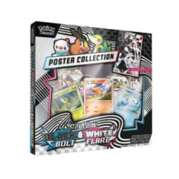 6x Black Bolt & White Flare – Unova Poster Collection (Seale beschikbaar voor biedingen