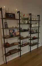 Stijlvol industrieel wandrek, Huis en Inrichting, Ophalen of Verzenden, Zo goed als nieuw