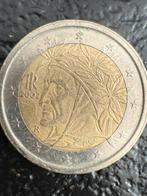 Zeldzame munt, 2 euromunt 2002 Italië Dante, Postzegels en Munten, Munten | Europa | Euromunten, Ophalen of Verzenden, Italië