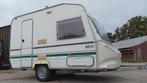 Chateau Chiara 345 🏕️ + luifel met zijwanden, toilet, Caravans en Kamperen, Chateau, Rondzit, Tot en met 2, Schokbreker