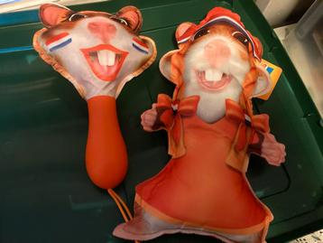 Oranje hamsters AH, samen 5 euro. beschikbaar voor biedingen