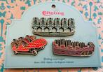 Efteling pin voertuigen python baron 2024 hollander, Ophalen of Verzenden, Nieuw, Button of Speldje