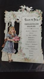 Menukaart Bolsward tentoonstelling, Ophalen of Verzenden
