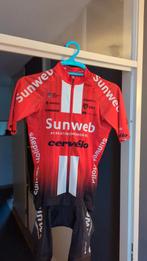 Sunweb Wielerkleding Set Floortje Mackaij - Maat S, S, Gebruikt, Sunweb, Ophalen of Verzenden