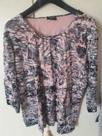 Shirt Via Appia Due maat 46 bloemenmotief, Overige kleuren, Via Appia Due, Gedragen, Shirt of Top