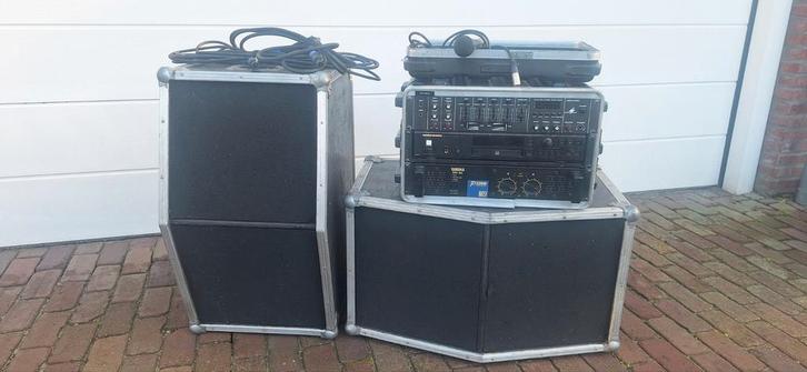 Complete Geluidsinstallatie voor Carnaval, Audio, Tv en Foto, Luidsprekers, Ophalen of Verzenden