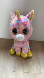 Ty Beanie Boo knuffel 42cm Unicorn, Kinderen en Baby's, Speelgoed | Knuffels en Pluche, Overige typen, Zo goed als nieuw, Ophalen