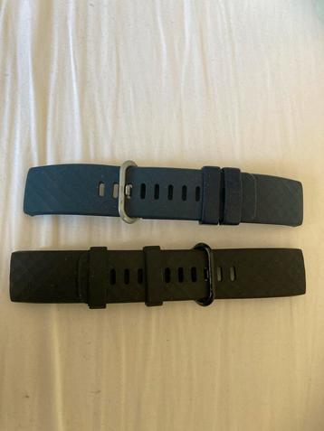 Fitbit Charge 4 Bandjes - Blauw & Zwart beschikbaar voor biedingen