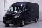 Fiat Ducato 2.3 MultiJet 120 pk Dubbel Cabine L € 23.600,0, Auto's, Stof, 2165 kg, Zwart, Origineel Nederlands