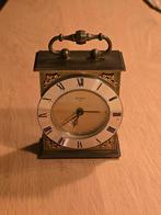 Antieke koperen Swiza 8-daagse officiers klok €89 !!, Antiek en Kunst, Ophalen of Verzenden