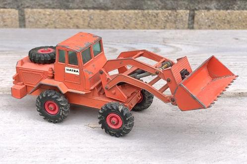 Matchbox King Size K-3 "Hatra" Tractor Shovel, Hobby en Vrije tijd, Modelauto's | 1:50, Gebruikt, Hijskraan, Tractor of Landbouw