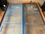 Auping auronde 180x200 incl 2 handverstelbare spiralen, Huis en Inrichting, Slaapkamer | Bedden, Ophalen, Bruin, Tweepersoons