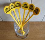 Roerstaafjes Kinley tonic stirrers bitter lemon geel, Verzamelen, Ophalen of Verzenden, Gebruikt, Gebruiksvoorwerp
