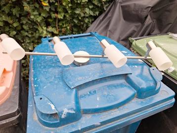 Gebruikte Plafondlamp met 4 Spots beschikbaar voor biedingen