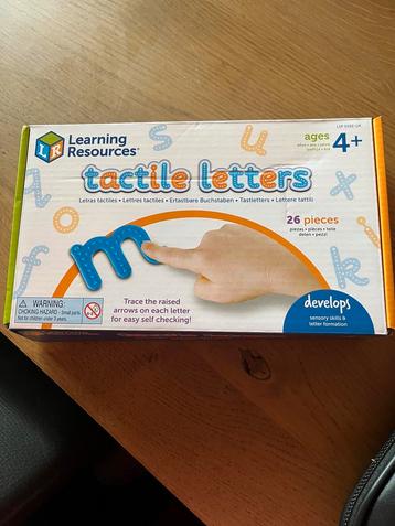 Tactiele Letters - Leerzaam Speelgoed beschikbaar voor biedingen