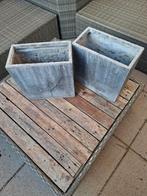 Bloempotten Grijs, Ophalen, Overige materialen, Gebruikt, Minder dan 60 cm