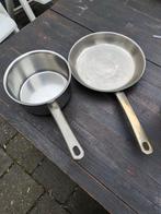 BK koekenpan en steelpan., Ophalen of Verzenden, Gebruikt