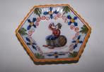 Antiek handgeschilderd Makkum schaaltje. Nwst., Antiek en Kunst, Antiek | Keramiek en Aardewerk, Ophalen of Verzenden