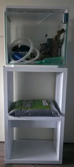 Superfish Home 40 met Meubel - Wit, Ophalen, Gebruikt, Leeg aquarium
