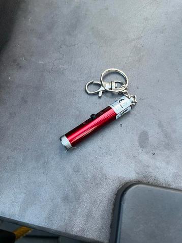 Rode Laser Pointer Sleutelhanger beschikbaar voor biedingen