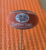 Speldje Setter Set [oranje/bruin], Ophalen of Verzenden, Gebruikt, Merk, Speldje of Pin