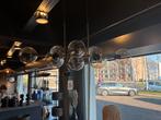 Hanglamp Stellar - Goud | BY-BOO Showroommodel Glas Bol, Ophalen, Zo goed als nieuw, Glas, Minder dan 50 cm