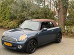 Mini 1.6 Cooper Cabrio 2009 Blauw, Auto's, Mini, 4 cilinders, Cabriolet, Handgeschakeld, 48 €/maand