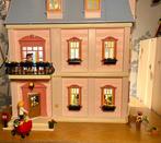 Playmobil Poppenhuis 5303 compleet ingericht (roze), Kinderen en Baby's, Speelgoed | Playmobil, Ophalen, Gebruikt, Complete set