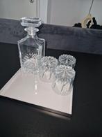 Karaf met whisky glazen, Verzamelen, Glas en Borrelglaasjes, Ophalen of Verzenden, Zo goed als nieuw, Overige typen