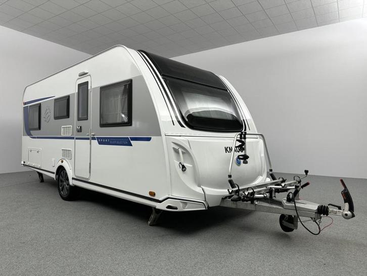 Knaus Sport 540 UE Silver Selection INCL. STALLING, Caravans en Kamperen, Caravans, Bedrijf, tot en met 4, Rondzit, Knaus, 2 aparte bedden