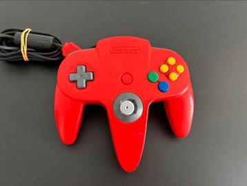Nintendo 64 controller rood beschikbaar voor biedingen