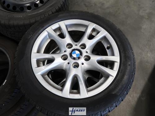 BMW 1 serie lichtmetalen velgen 16 inch + winterbanden, Auto-onderdelen, Banden en Velgen, Banden en Velgen, Winterbanden, Personenwagen