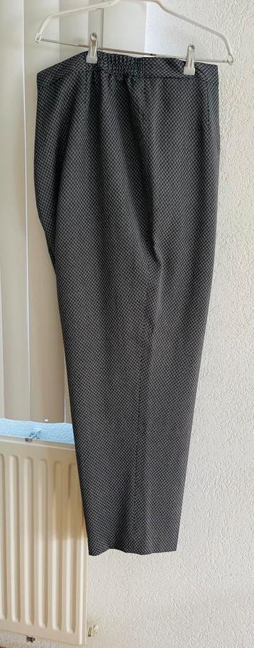 Sag Harbor broek maat 24 (52) stijlvol zwart/wit beschikbaar voor biedingen