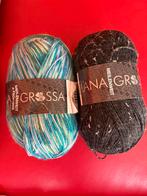 Lana Grossa sokkenwol, Ophalen of Verzenden, Zo goed als nieuw, Breien of Haken, Wol of Garen