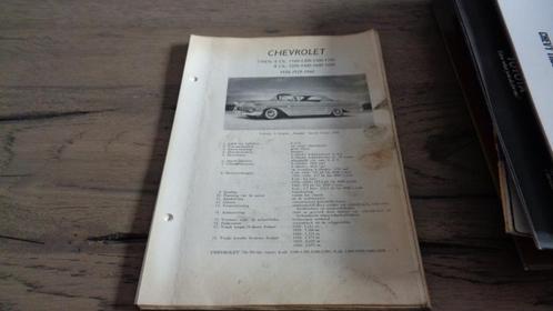 Vraagbaak USA modellen CHEVROLET modellen 1958-60 ook CORVET, Boeken, Auto's | Folders en Tijdschriften, Gelezen, Chevrolet, Verzenden