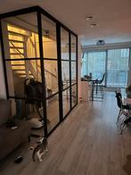 Mooie Stalen Scheidingswand met Deur, Ophalen, Zo goed als nieuw