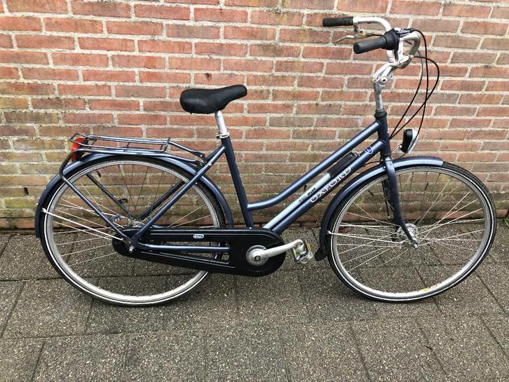 damens fiets, Fietsen en Brommers, Fietsen | Dames | Damesfietsen, Gebruikt, Overige merken, Versnellingen, 50 tot 53 cm, Ophalen