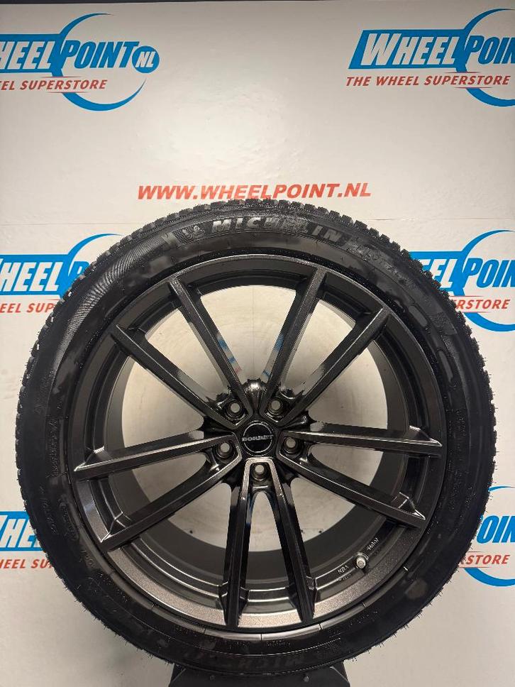 ZGAN! 21" Borbet Velgen 5x114,3 Lexus RX450H Michelin Winter, Auto-onderdelen, Banden en Velgen, Banden en Velgen, Winterbanden