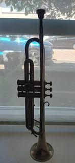 Trompet, Muziek en Instrumenten, Blaasinstrumenten | Trompetten, Ophalen of Verzenden, Gebruikt, Bes-trompet