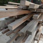 Hardhout basralocus regels ofwel onder balken voor terras, Nieuw, Ophalen of Verzenden, Hardhout, 250 cm of meer