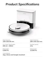 I life robot dweil/stofzuiger met station AKTIE, Ophalen of Verzenden, Luchtreiniger